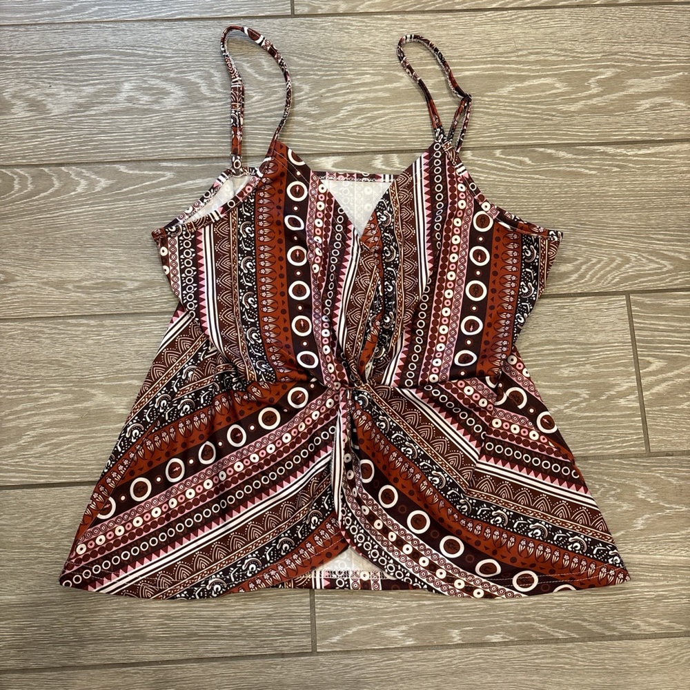 Bohemian Print Women's Top